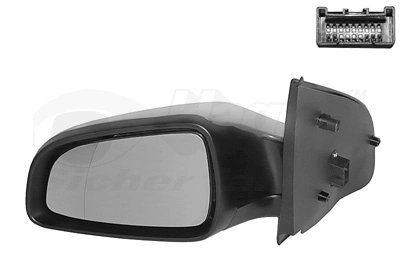 VAN WEZEL Retrovisor exterior 3745817