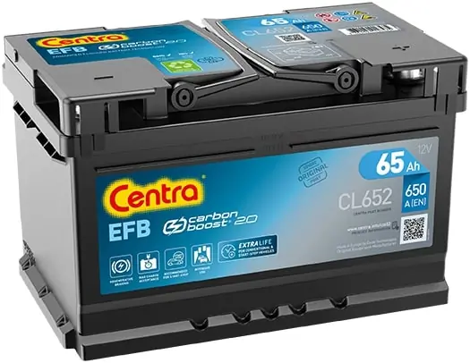 CENTRA Стартерная аккумуляторная батарея CL652
