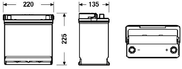 CENTRA Bateri Penghidup CB450