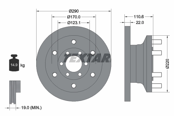 TEXTAR Cincin rem 93175400