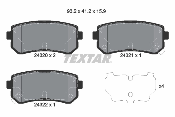 TEXTAR 2432001