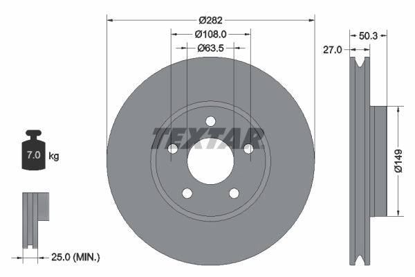 TEXTAR Cincin rem 92303405