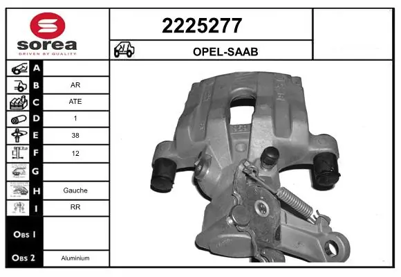 EAI Pinza freno 2225277