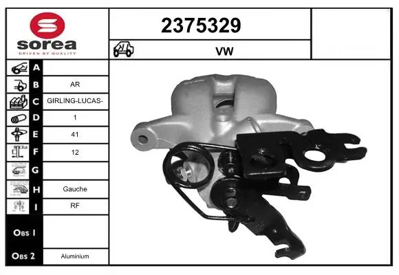 EAI Pinza freno 2375329