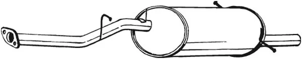 BOSAL דוד השתקה סופי של מערכת הפליטה 229-063