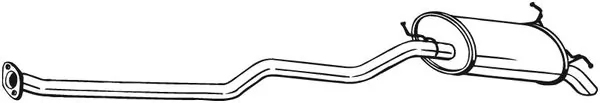 BOSAL 엔드 머플러 287-473