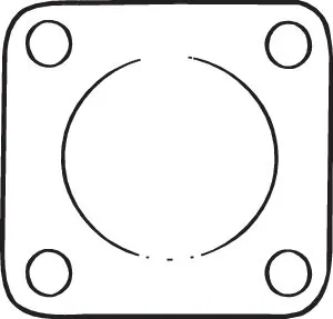 BOSAL Gasket, Paip Ekzos 256-574