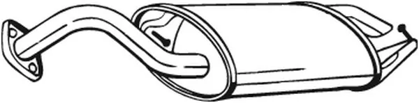 BOSAL Endschalldämpfer 228-481
