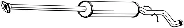 BOSAL 미들 머플러 287-513