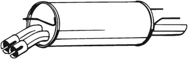 BOSAL Penyenyap Belakang 185-719