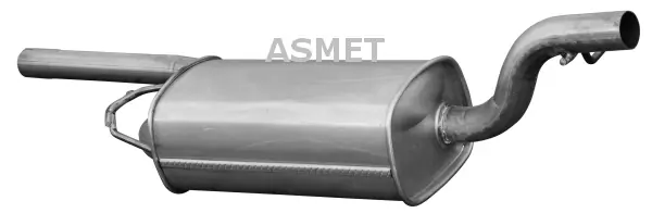 ASMET Mittelschalldämpfer 07.134