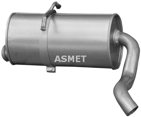 ASMET Silenziatore posteriore 08.059