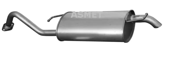 ASMET Silenziatore posteriore 20.037