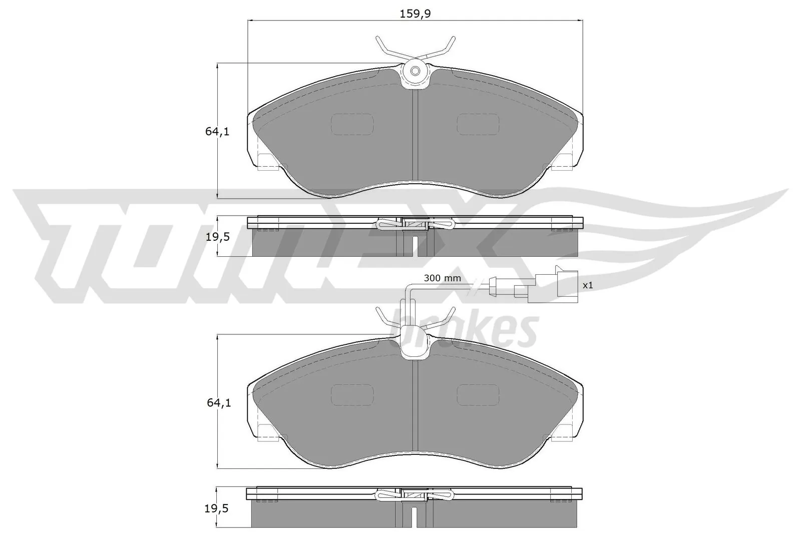 TOMEX Brakes TX 11-731