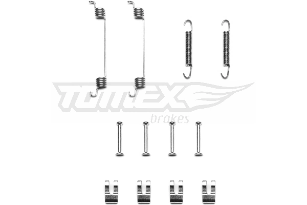 TOMEX Brakes Kit accessori, Ganasce freno TX 40-58