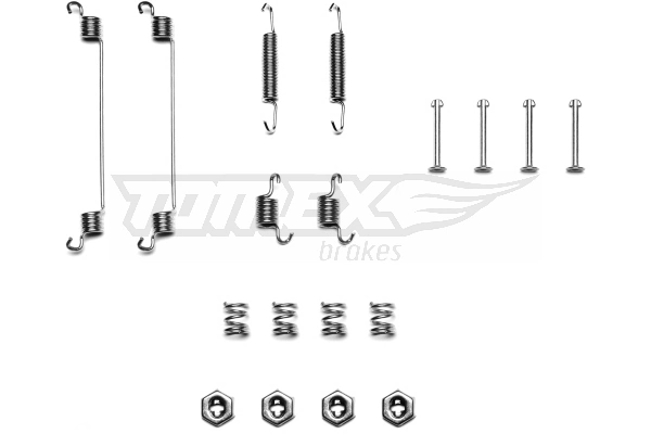 TOMEX Brakes Aksesuar seti, Fren pabucu TX 40-09
