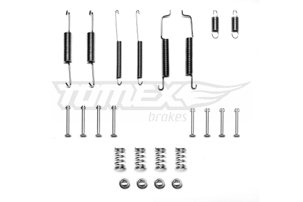 TOMEX Brakes Kit accessori, Ganasce freno TX 40-15