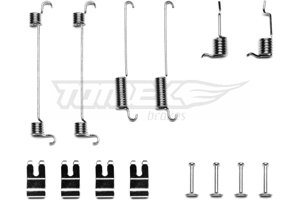 TOMEX Brakes Kit accessori, Ganasce freno TX 40-71