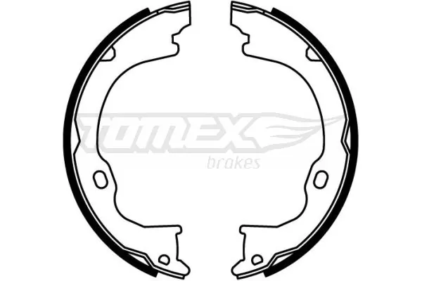 TOMEX Brakes 브레이크 슈 어셈블리 TX 22-61