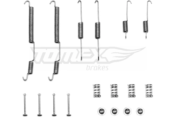 TOMEX Brakes Kit accessori, Ganasce freno TX 40-29