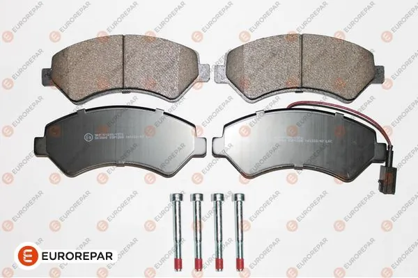 EUROREPAR Kit pastiglie freno, Freno a disco 1617284580