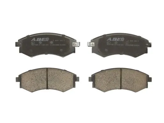ABE Kit pastiglie freno, Freno a disco C10503ABE