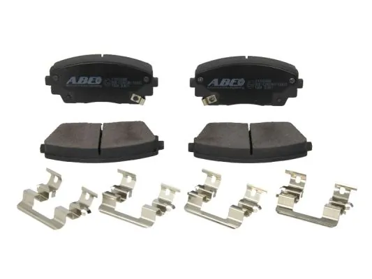 ABE Kit pastiglie freno, Freno a disco C10334ABE