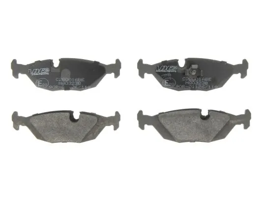 ABE Kit de plaquettes de frein, frein à disque C2B001ABE