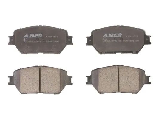 ABE Kit de plaquettes de frein, frein à disque C12104ABE