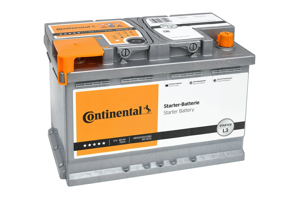 CONTINENTAL بطارية بدء التشغيل 2800012023280