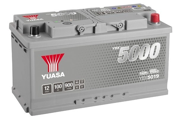 YUASA מצבר המתנע YBX5019