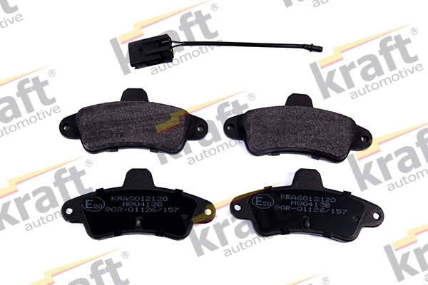KRAFT AUTOMOTIVE ערכת רפידות בלם, בלמי דיסק 6012120
