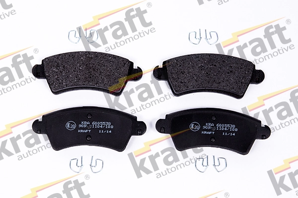 KRAFT AUTOMOTIVE مجموعة بطانة الفرامل، فرامل قرصية 6005538