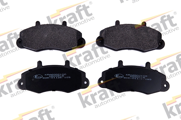 KRAFT AUTOMOTIVE Kit pastiglie freno, Freno a disco 6002100