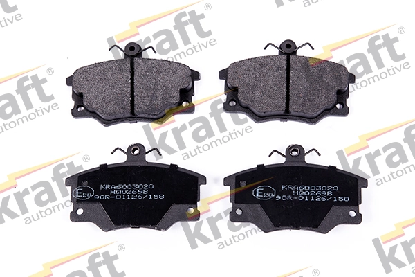KRAFT AUTOMOTIVE Fren balata seti, diskli fren 6003020