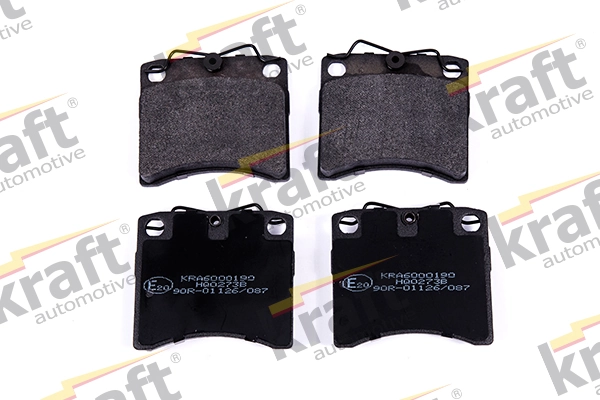 KRAFT AUTOMOTIVE Set Pad Brek, Brek Piring 6000190