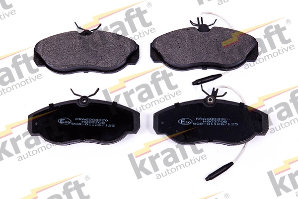 KRAFT AUTOMOTIVE Kit pastiglie freno, Freno a disco 6003370