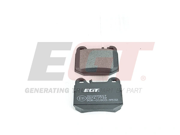EGT Set bantalan rem, rem cakram 321005EGT
