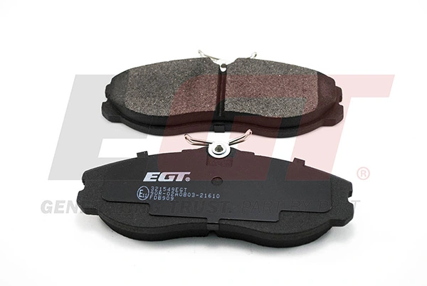 EGT Set bantalan rem, rem cakram 321549EGT