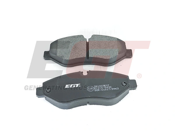 EGT Kit pastiglie freno, Freno a disco 321023EGT