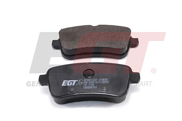 EGT Kit pastiglie freno, Freno a disco 321631iEGT