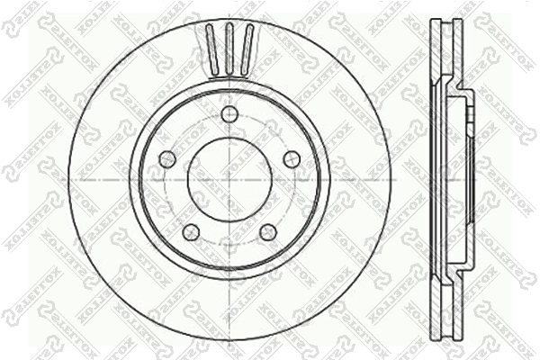 STELLOX Cakera Brek 6020-9313V-SX