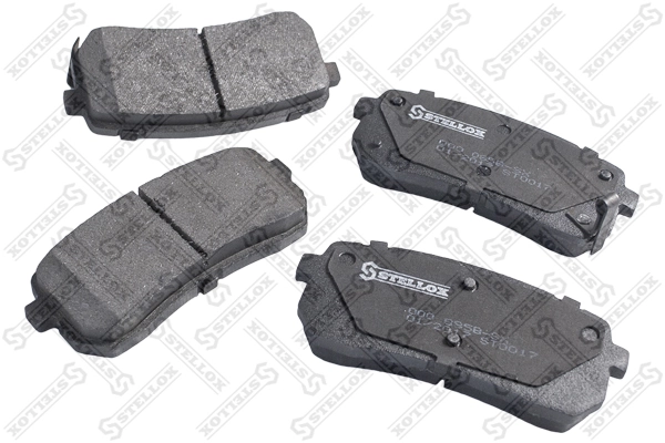 STELLOX Set bantalan rem, rem cakram 000 085B-SX