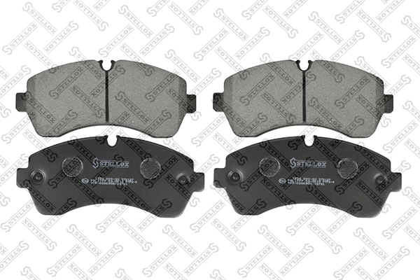 STELLOX Kit pastiglie freno, Freno a disco 1254 000-SX