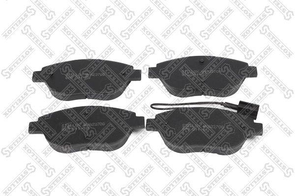 STELLOX Kit pastiglie freno, Freno a disco 870 011-SX