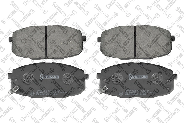 STELLOX Bremsbelagsatz, Scheibenbremse 1049 002-SX