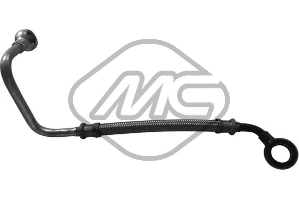 Metalcaucho Tubo de óleo, compressor 92168