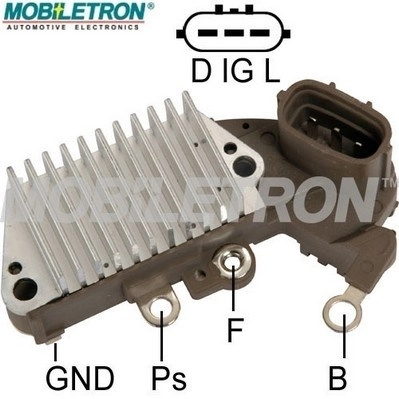 MOBILETRON 发电机调节器 VR-H2005-48A