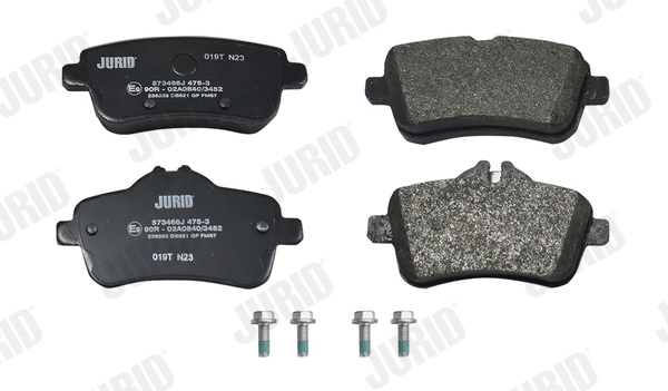 JURID Kit pastiglie freno, Freno a disco 573466J