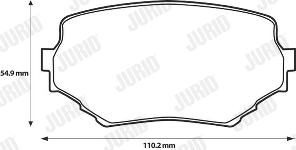 JURID 刹车片 572420J
